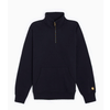 CARHARTT ZIP NECK SWEAT NAVY/GOLD  I027038-00HXX