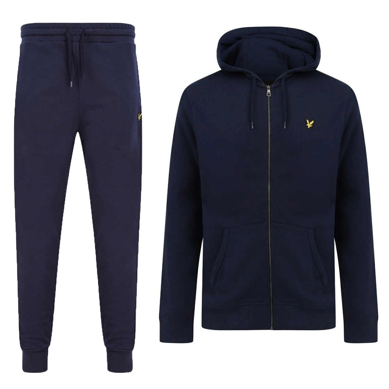 LYLE & SCOTT ZIP HOOD SUIT NAVY ML420VTR-Z99(T)+ML822-Z99(B)