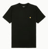 CARHARTT  WIP CHASE TEE BLACK/GOLD I026391-00FXX