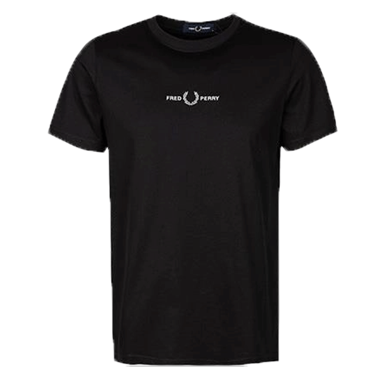 FRED PERRY EMBROIDERED TEE BLACK M4580-102