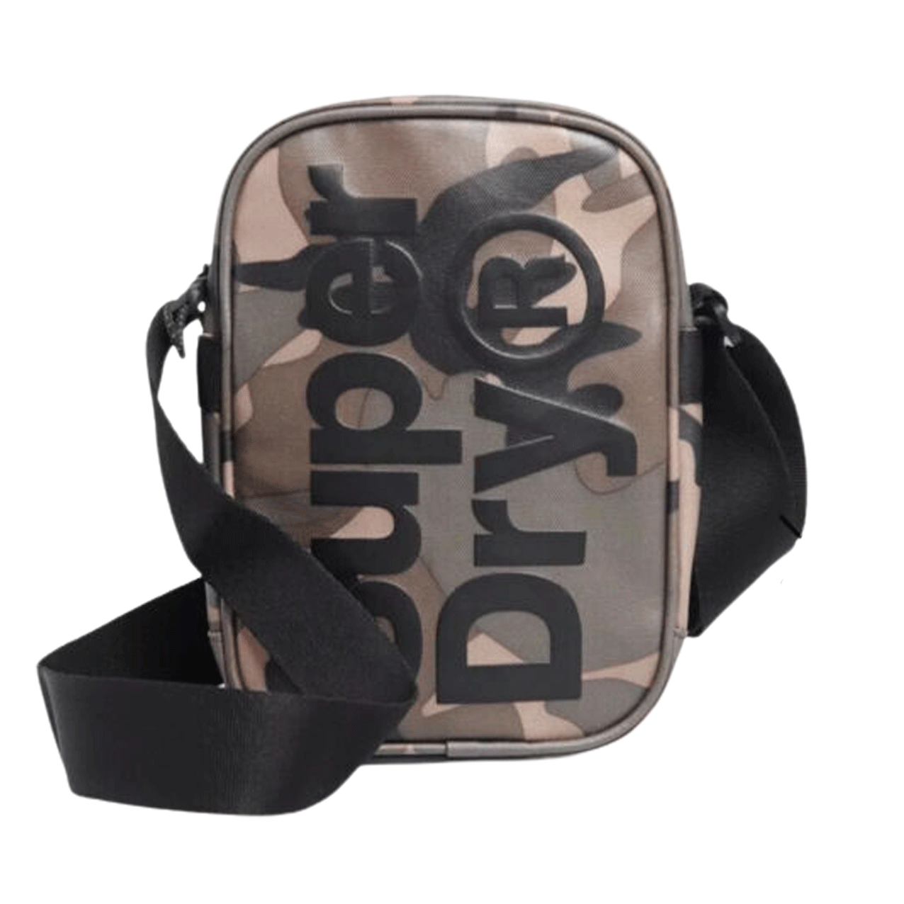 SUPERDRY SIDE BAG GREEN CAMO TARP M9100022A-0VM