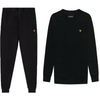 LYLE &amp; SCOTT CREW SUIT BLACK ML424VOG-Z865(T)+ML822VTR-Z865(B)