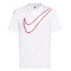 NIKE JUST DO IT TEE WHITE/RED DR9275-100