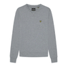 LYLE &amp; SCOTT CREW SWEATSHIRT MID GREY MARL ML424VTR-T28