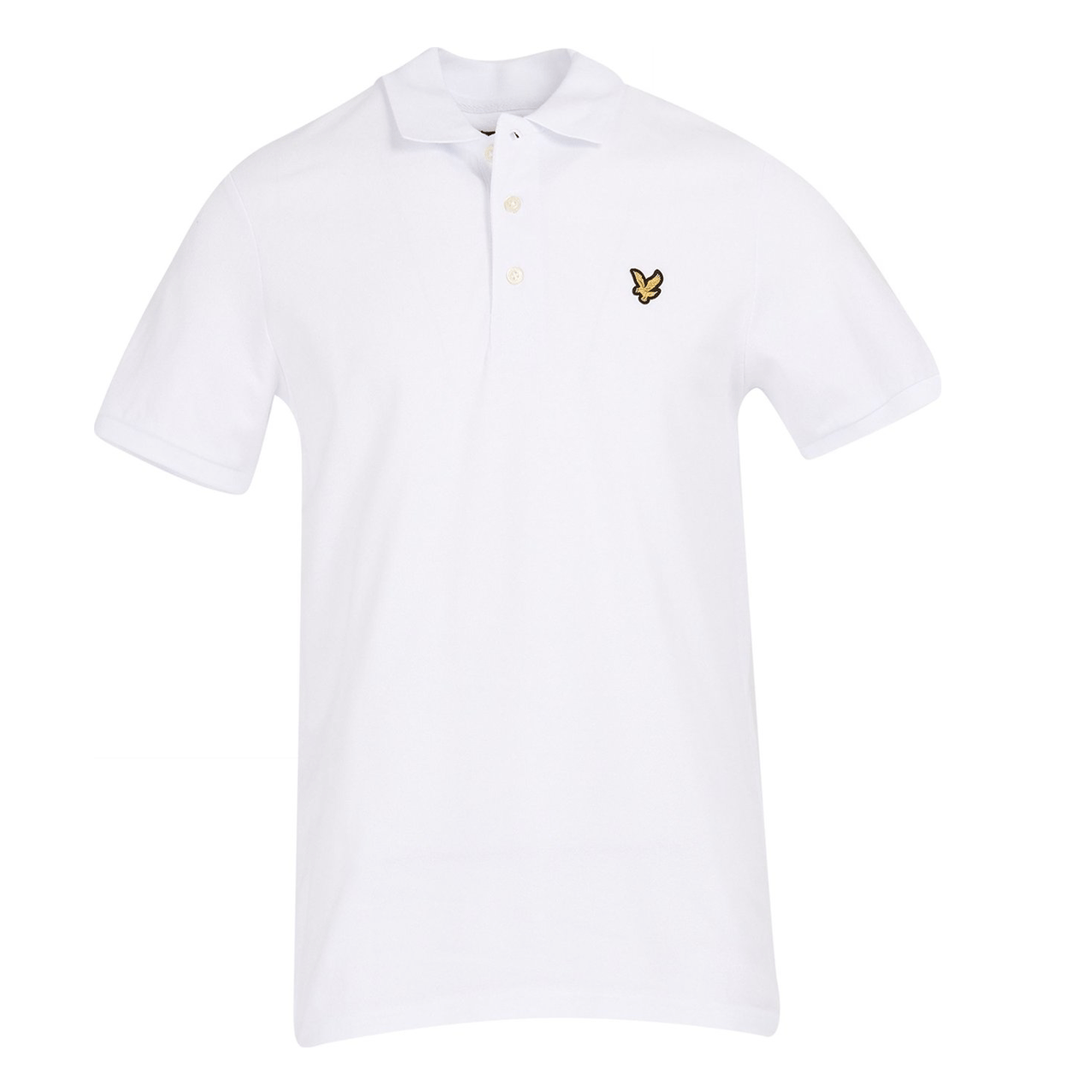 Lyle & Scott Men's LS Polo Shirt - White  LP400VOG-626