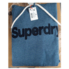 Superdry  VINTAGE CORE LOGO HOODIE DENIM BLUE M2012498A-9HY