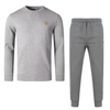 LYLE &amp; SCOTT CREW SUIT GREY ML424VOG-T28(T)+ML822VOG-T28(B)