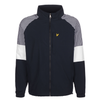 LYLE &amp; SCOTT GINGHAM MIX TRACK JACKET NAVY/WHITE JK1418V-Z271