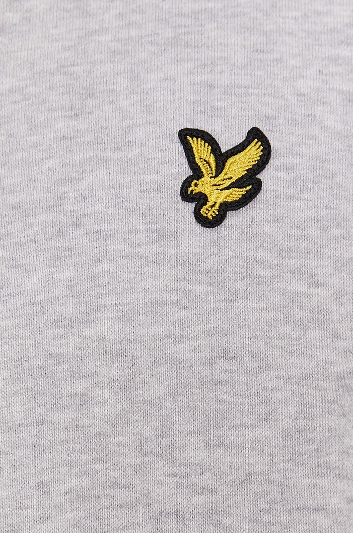 Lyle &amp; Scott BOTTOM BRANDED CREW JUMPER  GREY ML1423V-D24