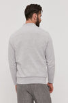 Lyle &amp; Scott BOTTOM BRANDED CREW JUMPER  GREY ML1423V-D24