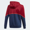 ADIDAS JUNIOR OH HOODIE RED/NAVY FM4471