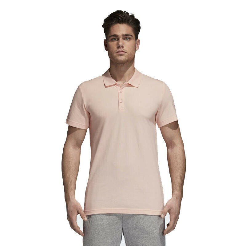 Adidas Mens Polo T-Shirt Essentials Basic Short Sleeve CZ5973 freeshipping - Benson66