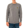 LYLE &amp; SCOTT MERINO CREW JUMPER MID GREY KN400VC-T28