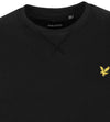 LYLE &amp; SCOTT CREW SWEATSHIRT BLACK  ML424VOG-Z865