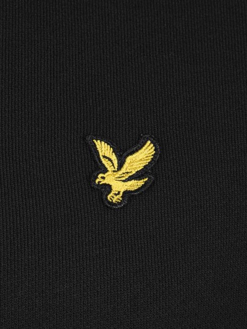 LYLE &amp; SCOTT CREW SWEATSHIRT BLACK  ML424VOG-Z865