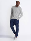 LYLE &amp; SCOTT MERINO CREW JUMPER GREY  KN400V-D24