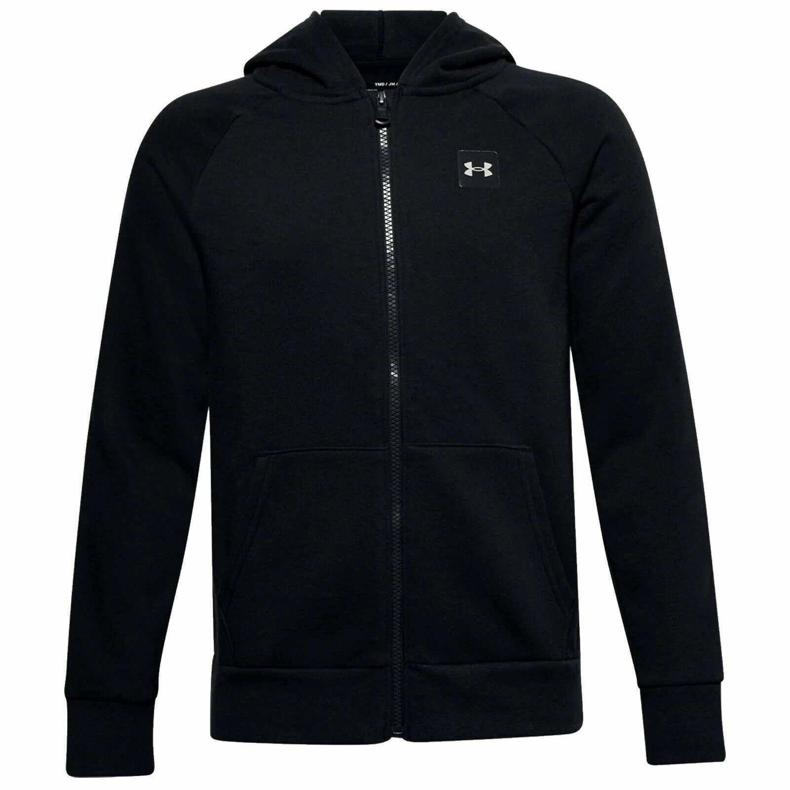 Under Armour Junior Fleece Full Zip Hoodie Children 1320133-001 freeshipping - Benson66