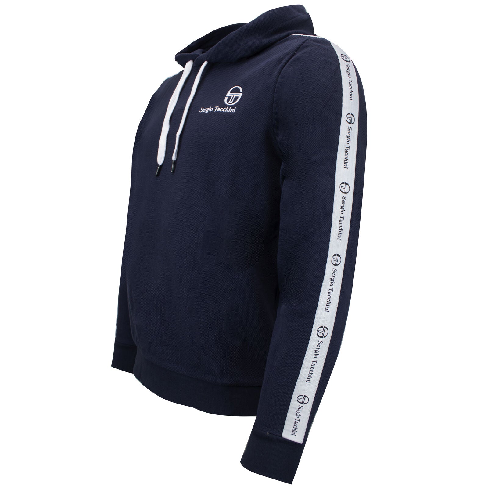 Sergio Tacchini Mens Devok Sweater Taped Hoodie 038356-204