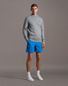 LYLE &amp; SCOTT CREW SWEATSHIRT MID GREY MARL ML424VTR-T28