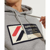 Superdry Sport Jock Tag Hood Mens Hoodie Full Sleeve   M2011172A-3ND