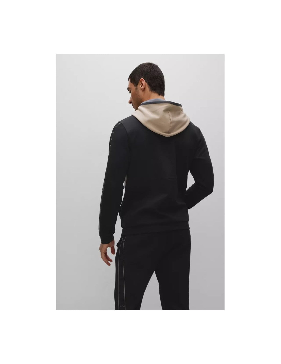 HUGO BOSS SAGGY 1 TRACK JACKET STONE BLK 50477042 001 Benson66