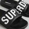 SUPERDRY CORE VEGAN POOL SLIDER BLACK MF310222A-33B