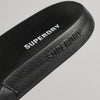 SUPERDRY CORE VEGAN POOL SLIDER BLACK MF310222A-33B